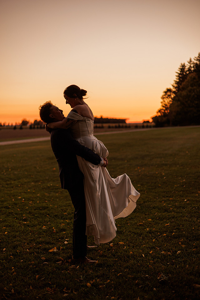 Chasing the October Sunset